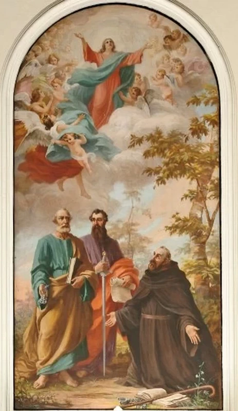 Madonna Assunta tra i Santi Pietro e Paolo e San Leonardo - 1922